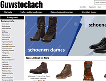Tablet Screenshot of guwstockach.de